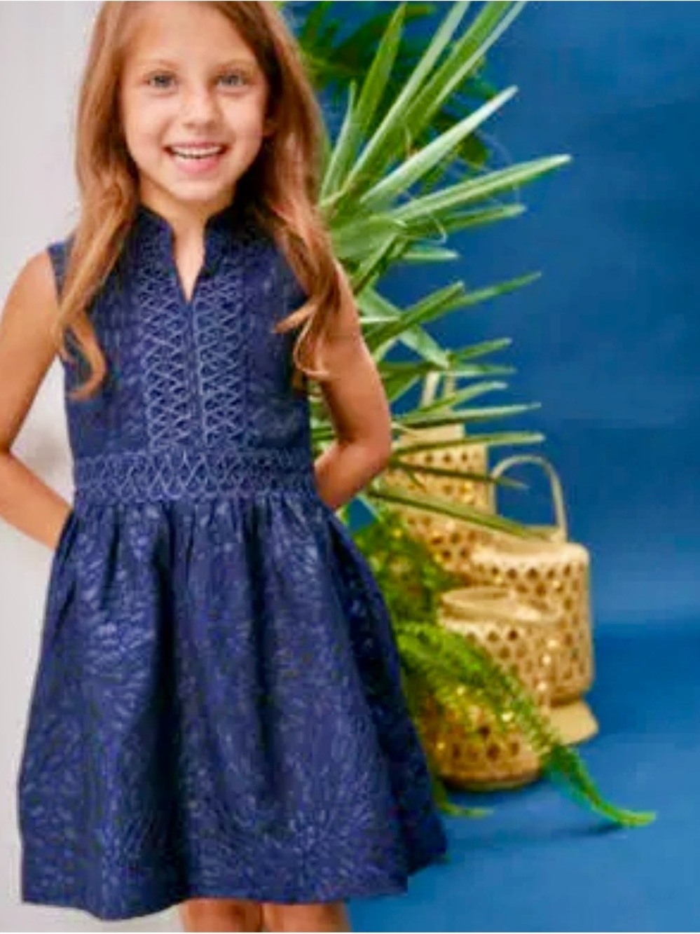 Lilly Pulitzer Navy Mini Franci Dress Size 4